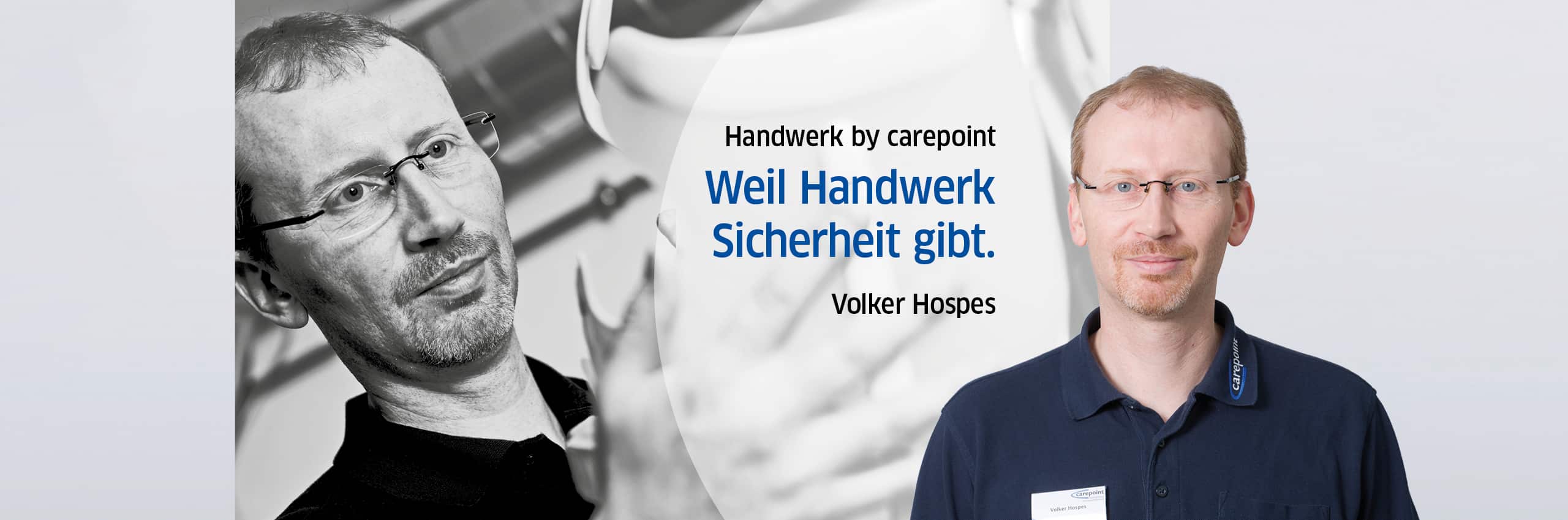 Handwerk in der Orthopädie gibt Sicherheit | Carepoint